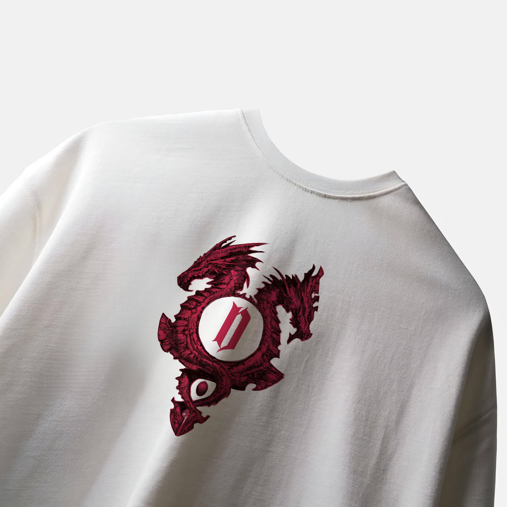 Red Dragon Dungeon Oversized Tshirt