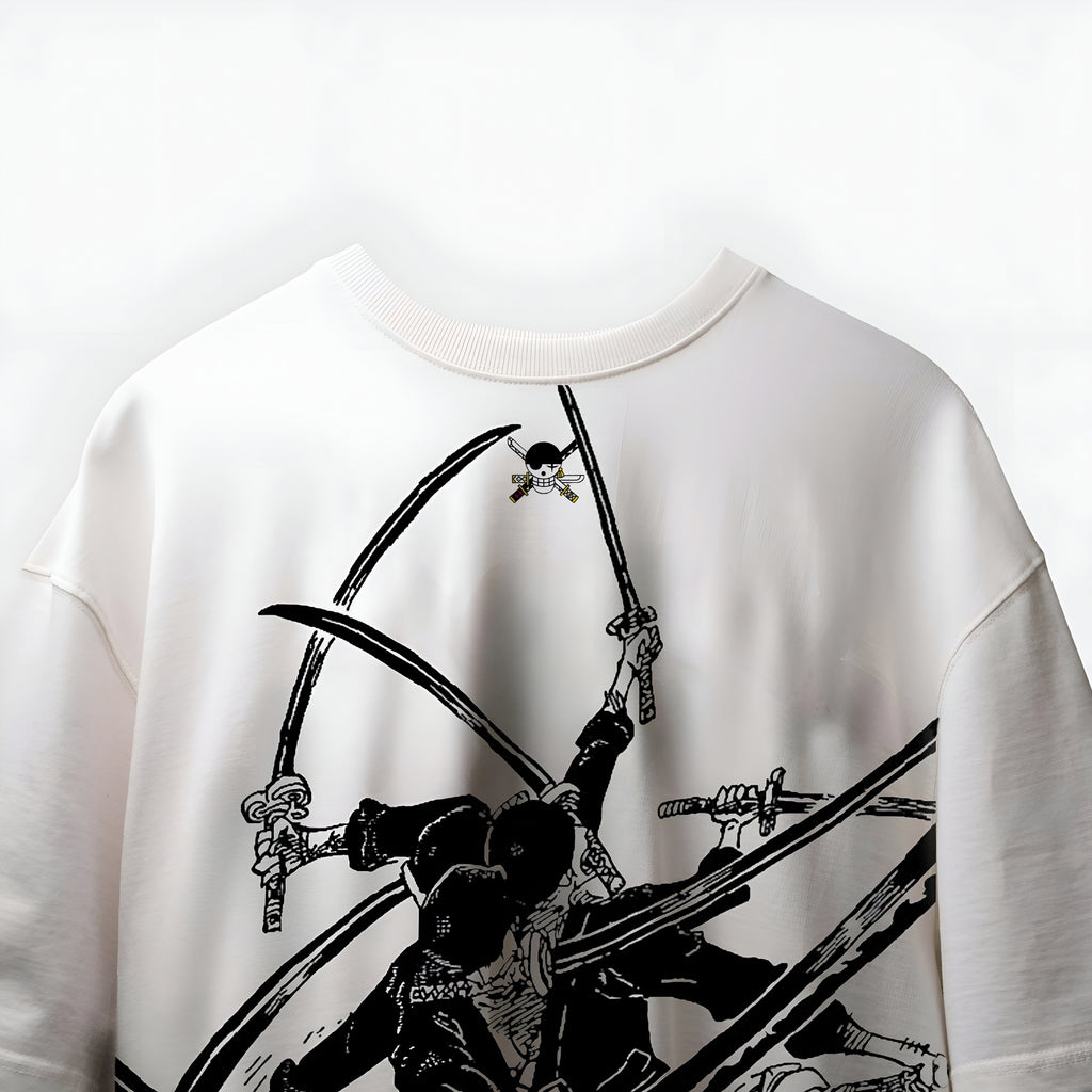 Oni-Giri Off White Oversized t-shirt