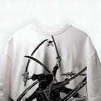 Oni-Giri Off White Oversized t-shirt