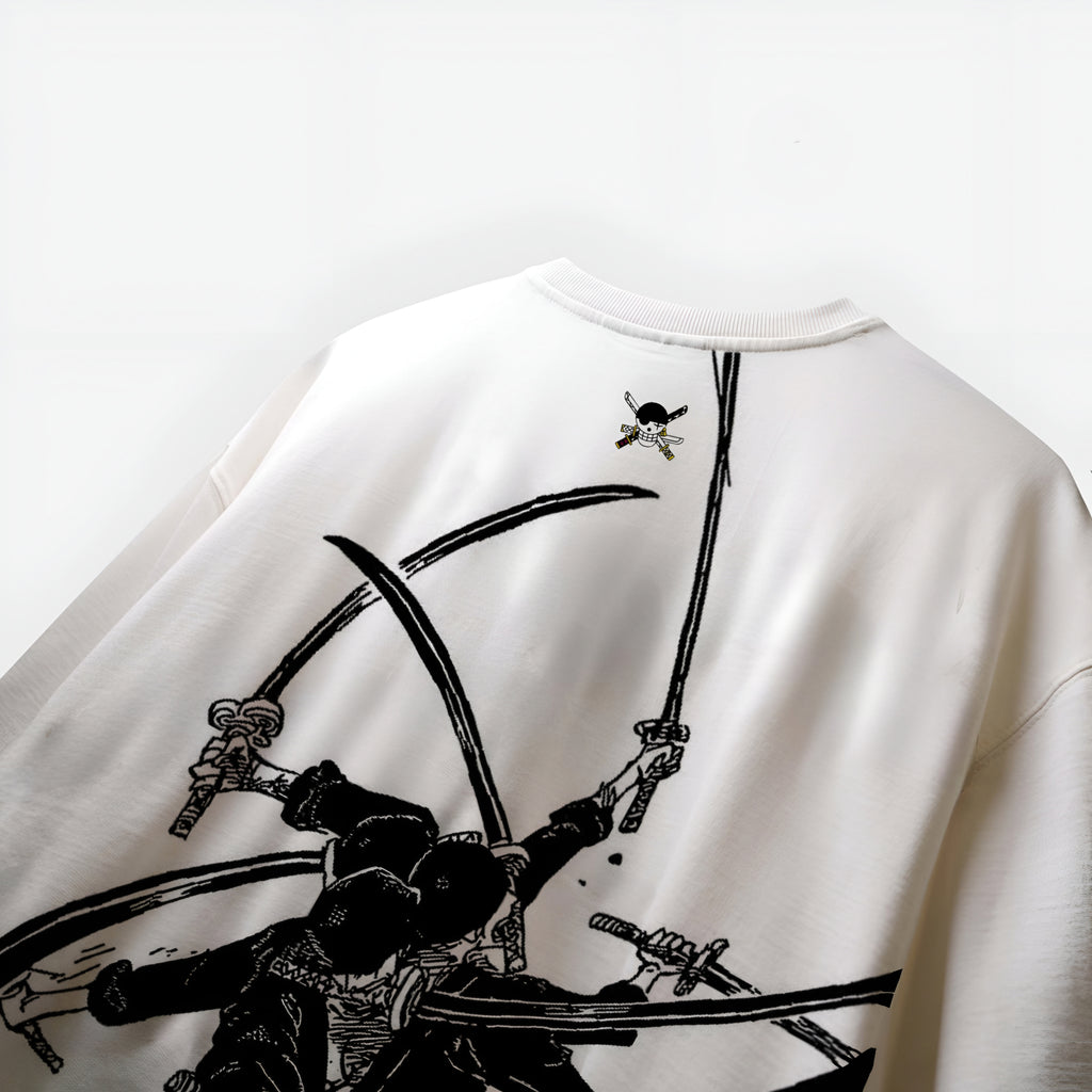 Oni-Giri Off White Oversized t-shirt