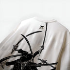 Oni-Giri Off White Oversized t-shirt