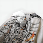 Monkey D Luffy Off White Oversized tee