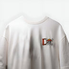Monkey D Luffy Off White Oversized tee