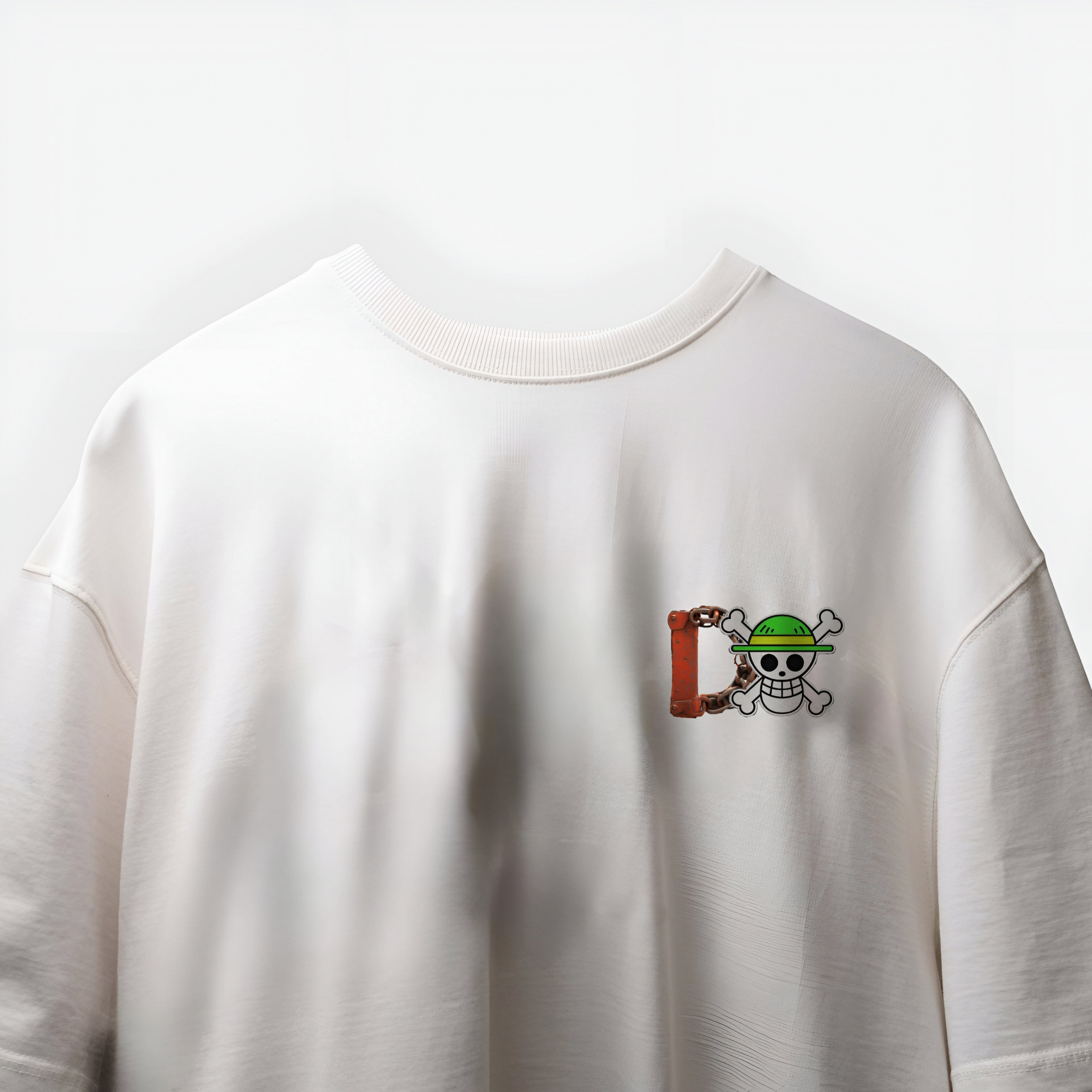 Oni-Giri Off White Oversized t-shirt