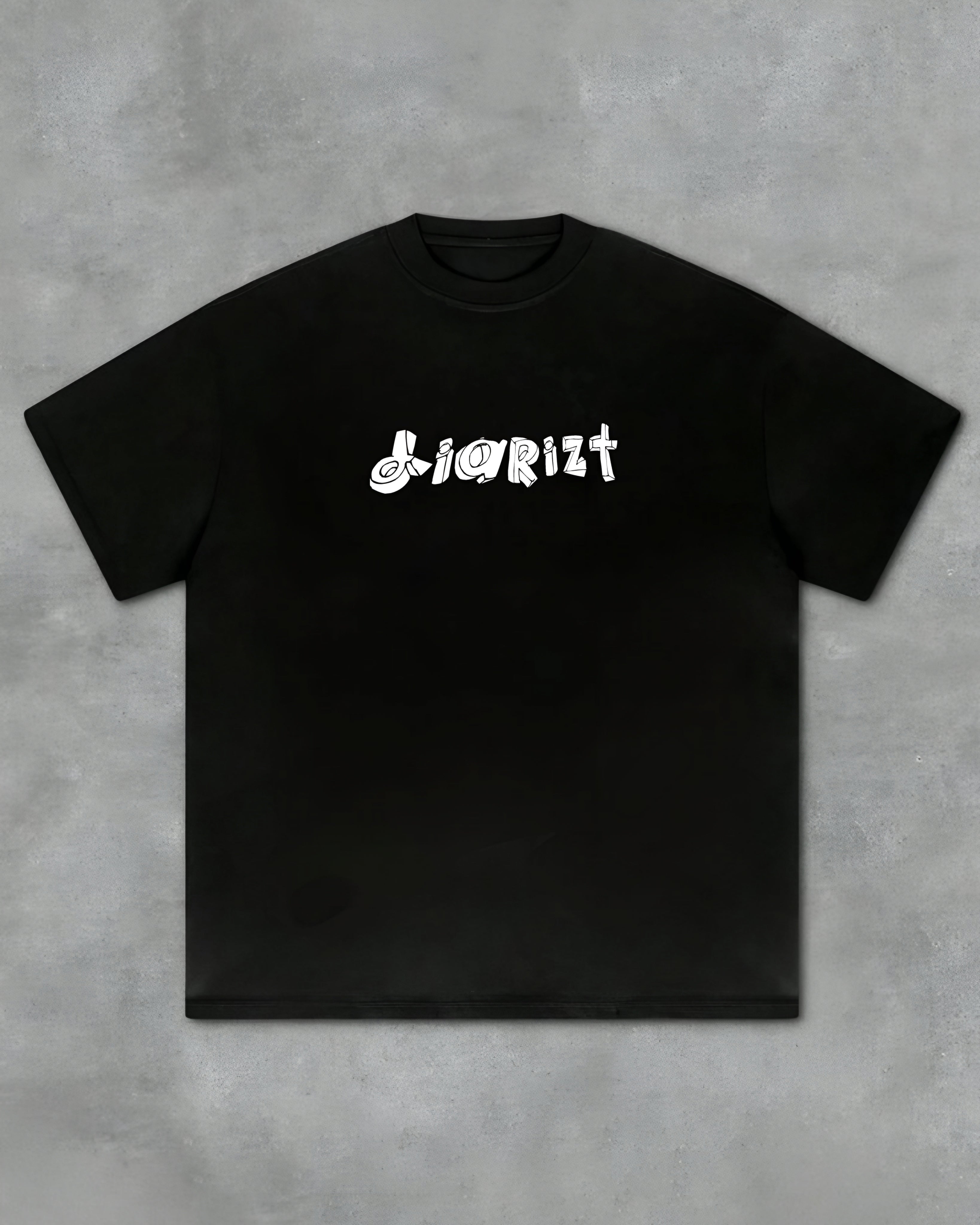 NUKE FALL BLACK OVERSIZED TSHIRT