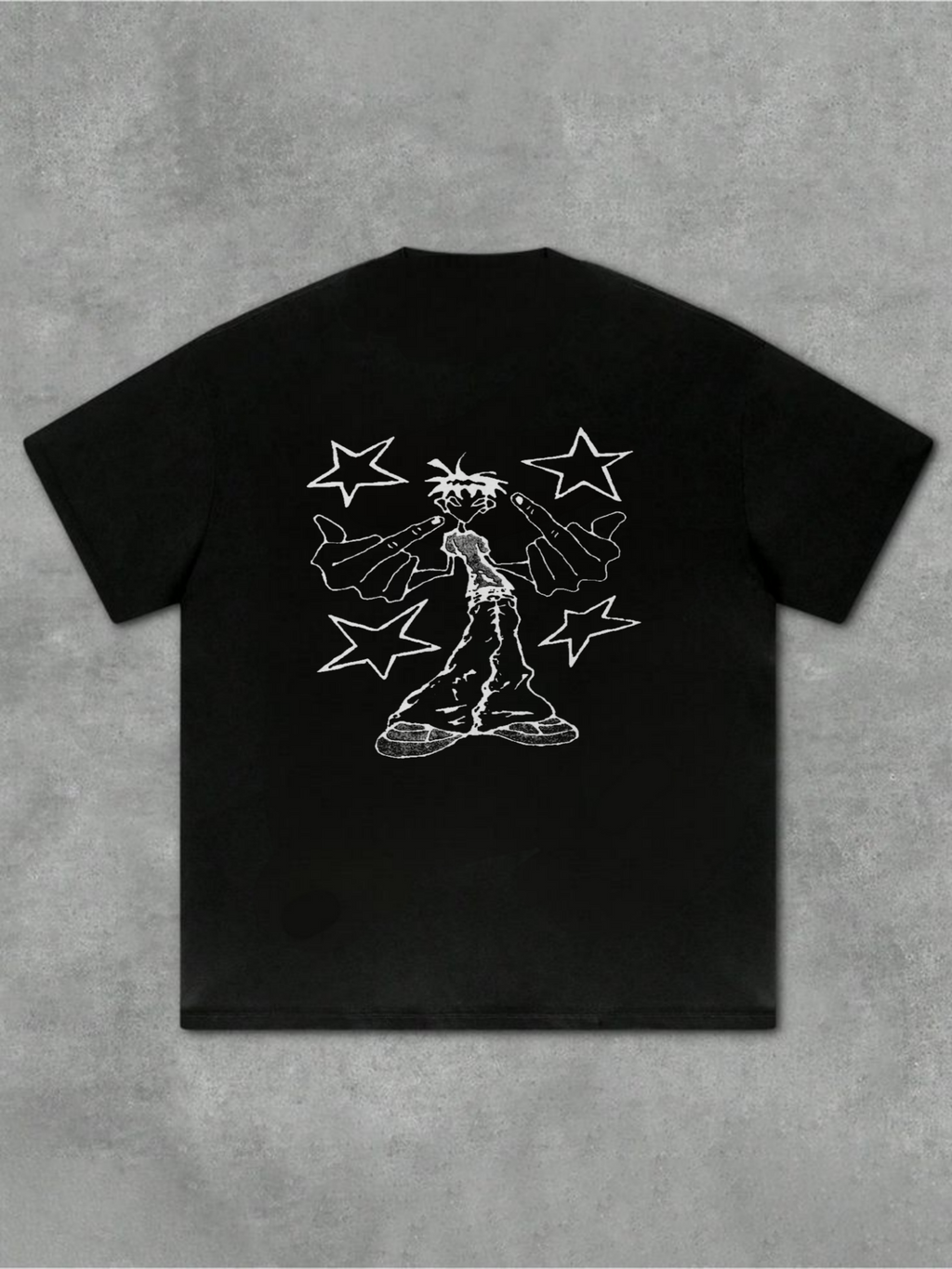 SUCKER BLACK OVERSIZED TSHIRT