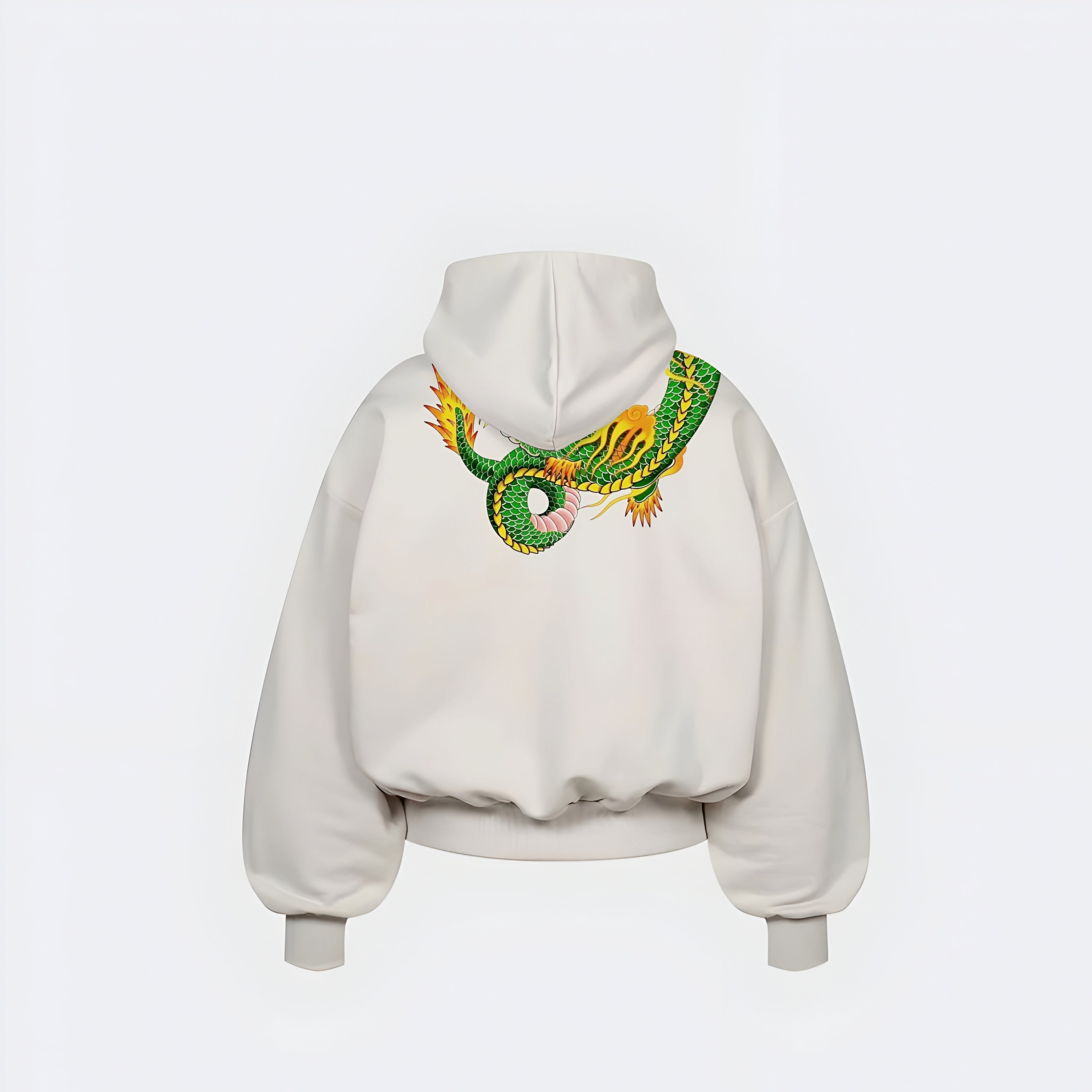 SHADOW JADE RYU OFF WHITE HOODIE